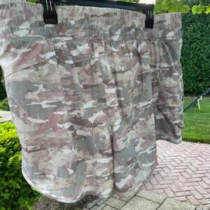 Avia Camo Pink & Gray Running Shorts Size XXL/20 NWT